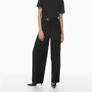 Aritzia Babaton Black Wool Pants